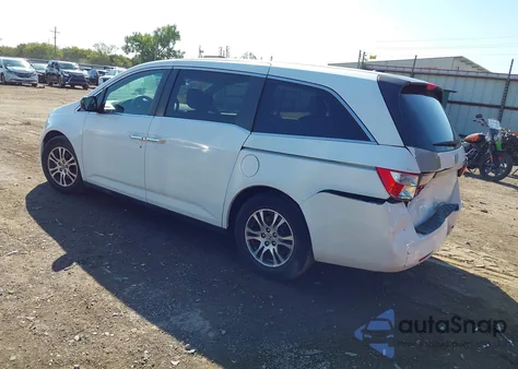 2013 Honda Odyssey Ex-L z USA, uszkodzony, nr VIN 5FNRL5H6XDB080547